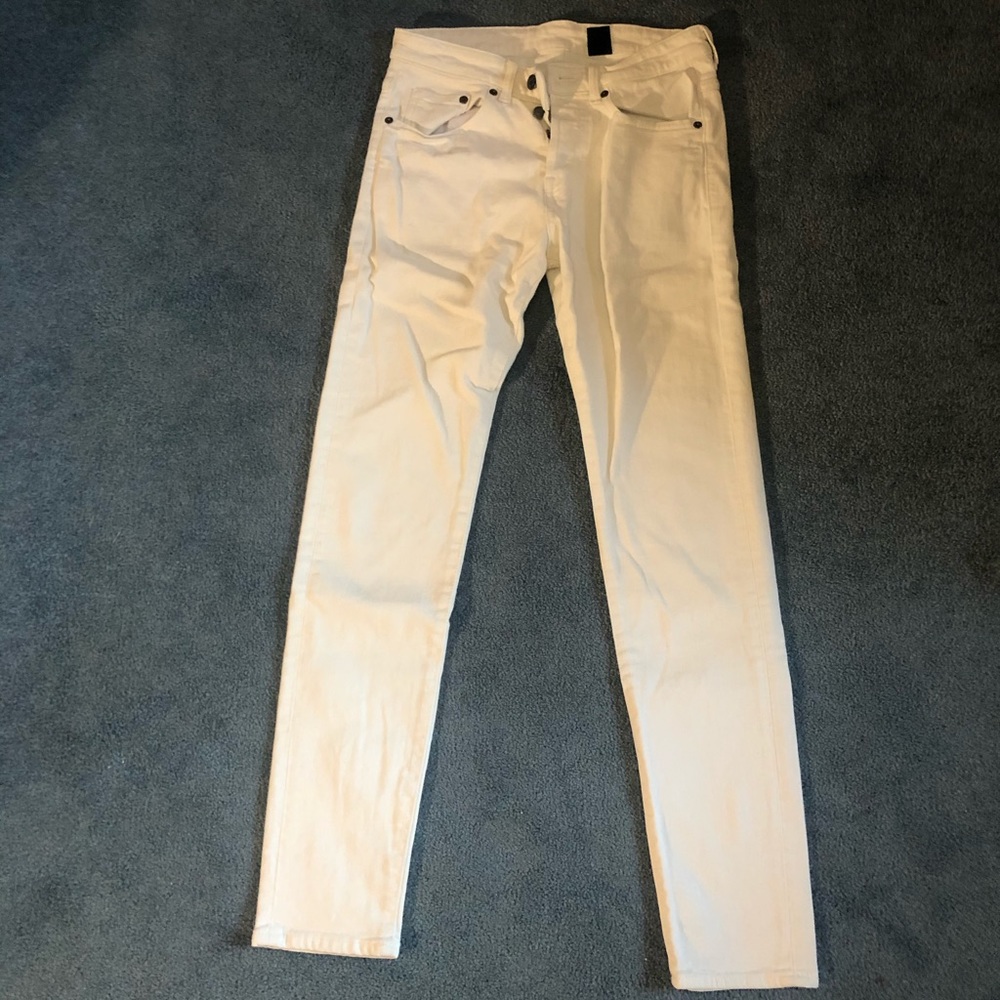 H&M White Skinny Jeans